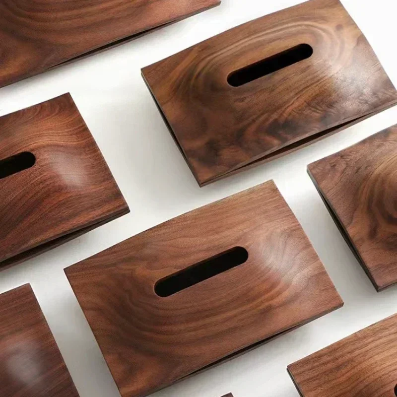 Black Walnut Tissue Box Living Room Paper Box Office Coffee Table Desk Decoration Tissue Box Paper Towel Case Crafts Ornaments
Black Walnut Tissue Box Living Room Paper Box Office Coffee Table Desk Decoration Tissue Box Paper Towel Case Crafts Ornaments
