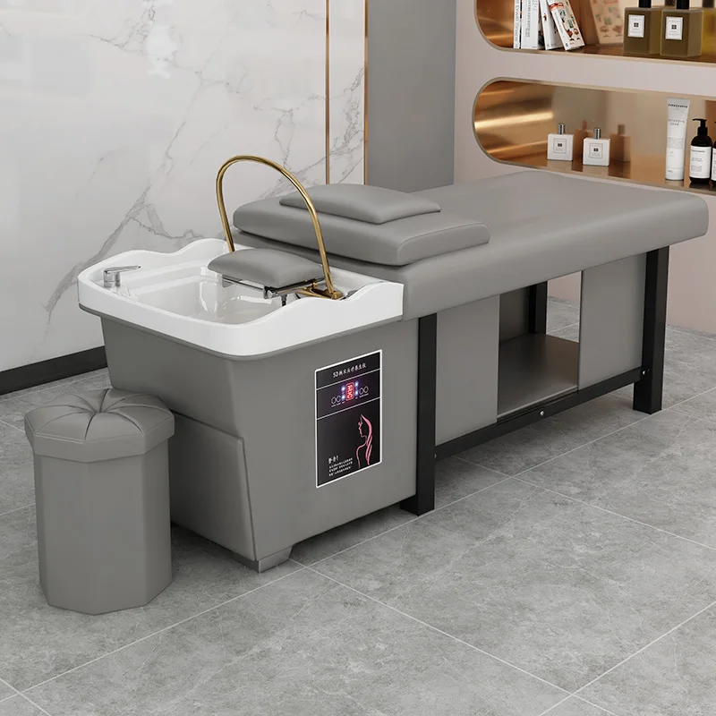 Customized High-end Thai Head Therapy, Water Circulation Fumigationbeauty Salon Special Shampoo Bed with Water Heater
Customized High-end Thai Head Therapy, Water Circulation Fumigationbeauty Salon Special Shampoo Bed with Water Heater