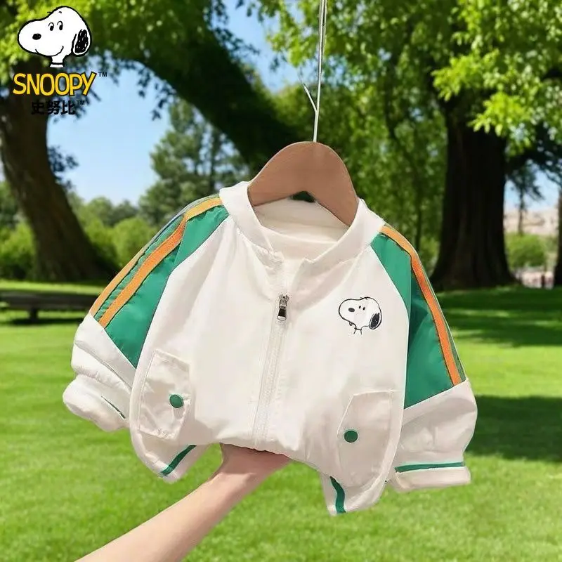 Snoopy Print Kids Bomber Jacket Color Block Windbreaker Casual Outerwear Boys Cartoon Spring Autumn New Model Coat Kawaii Anime
Snoopy Print Kids Bomber Jacket Color Block Windbreaker Casual Outerwear Boys Cartoon Spring Autumn New Model Coat Kawaii Anime