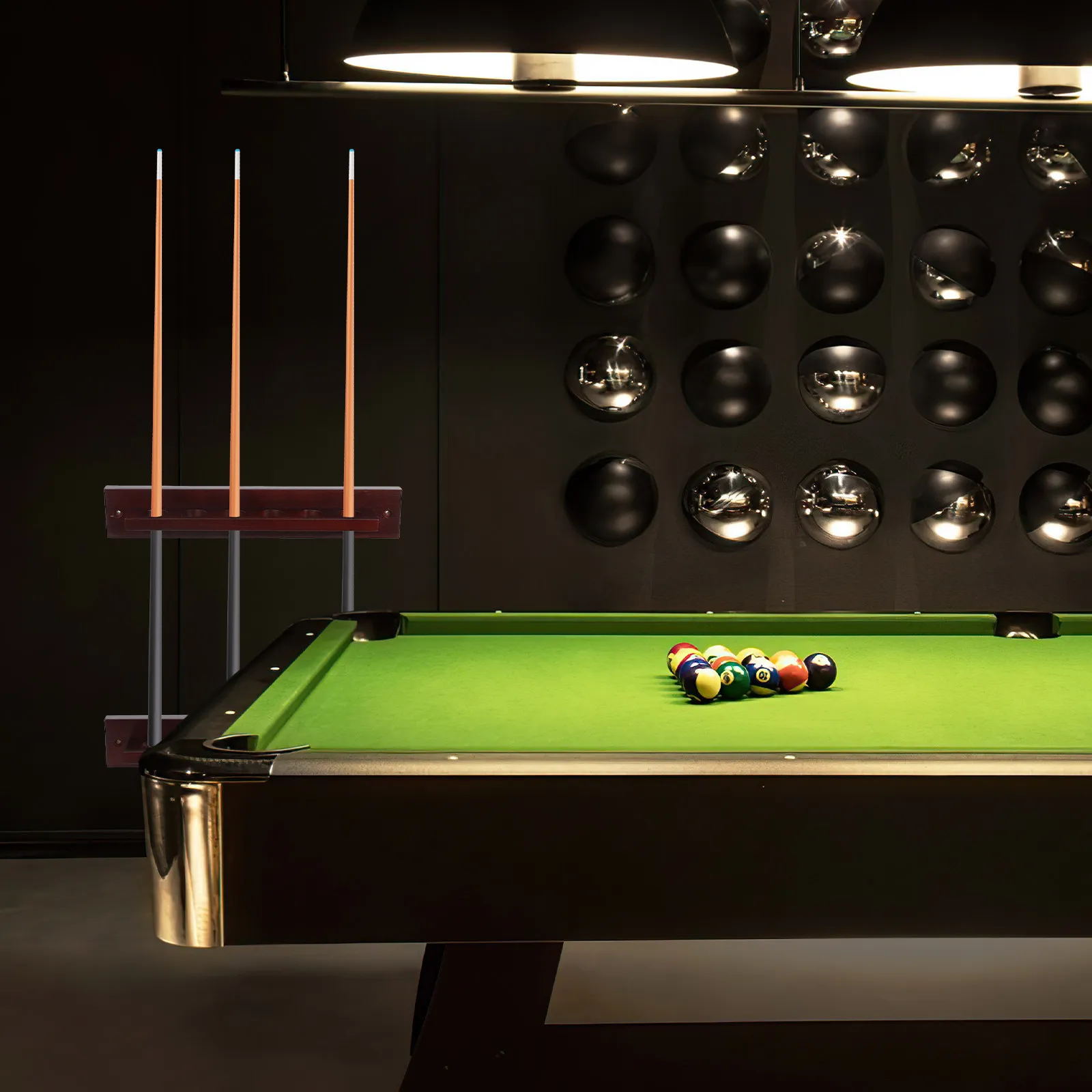 Elegant 6 Cue Storage Solid Wood Billiard Wall Rack T Shape Mount Pool Stick Holder Organizer Billiard Pool Stick Holder
Elegant 6 Cue Storage Solid Wood Billiard Wall Rack T Shape Mount Pool Stick Holder Organizer Billiard Pool Stick Holder