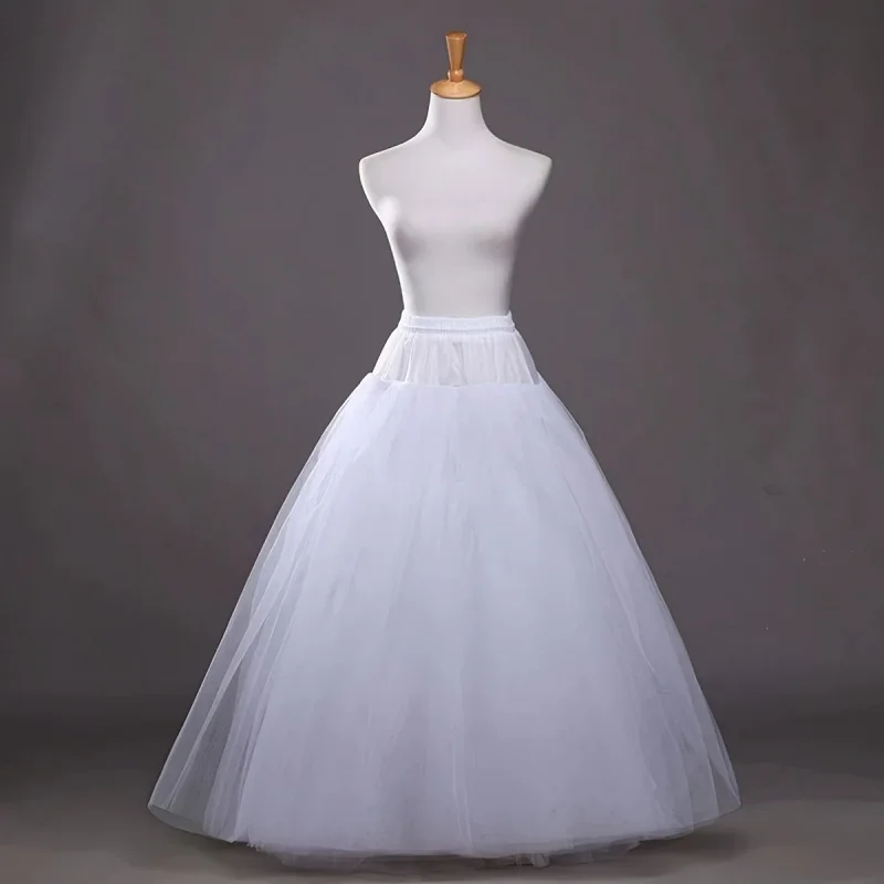 Luxury Spring Bridal Petticoat - 4-Layer Structured Tulle Crinoline Underskirt with Fluffy A-Line Hoopless Support, Elegant Cour
Luxury Spring Bridal Petticoat - 4-Layer Structured Tulle Crinoline Underskirt with Fluffy A-Line Hoopless Support, Elegant Cour