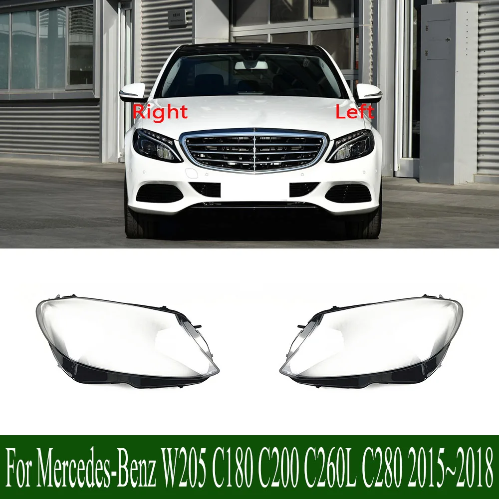 Для Mercedes-Benz W205 C180 C200 C260L C280 2015 ~ 2018 линза фары крышка корпуса абажур
Для Mercedes-Benz W205 C180 C200 C260L C280 2015 ~ 2018 линза фары крышка корпуса абажур