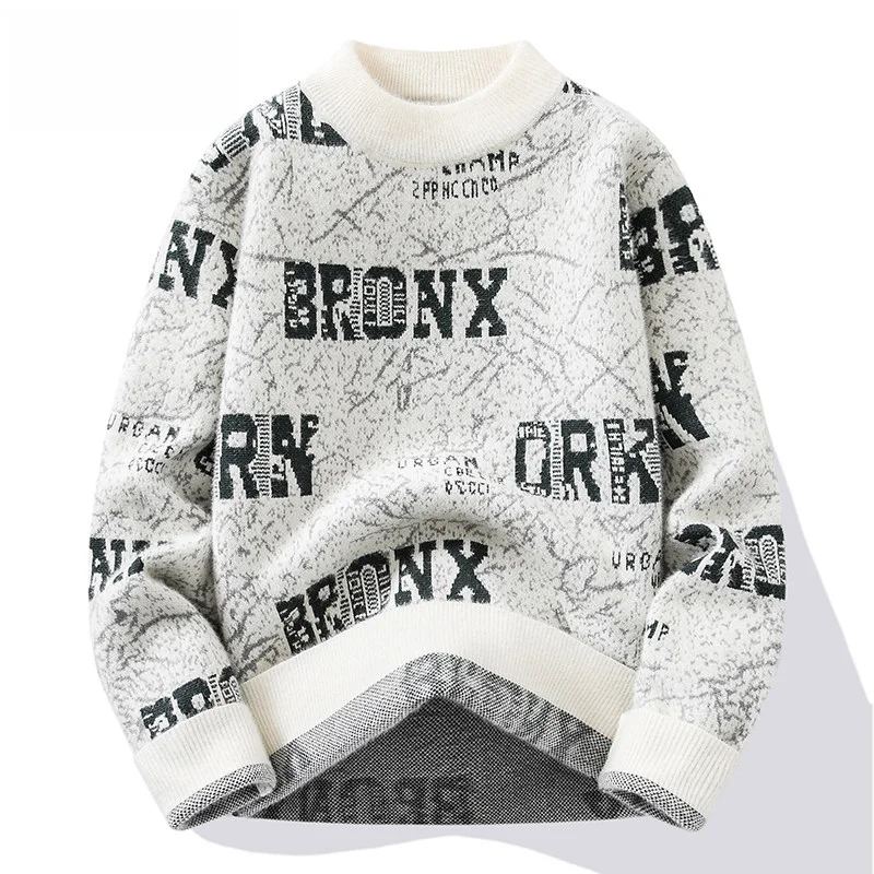 UAYB Thiened Men's Knitted Sweater Youthful Sle Inner Wear for Junior And High School Students Winter Season Long Sve
UAYB Thiened Men's Knitted Sweater Youthful Sle Inner Wear for Junior And High School Students Winter Season Long Sve