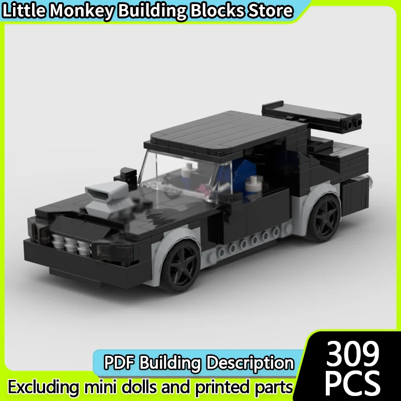 Speed Racing Car Model MOC Building Bricks FJ-01 Black Drift Car Modular Technology Children Holiday Gifts Assemble Toys Suit
Speed Racing Car Model MOC Building Bricks FJ-01 Black Drift Car Modular Technology Children Holiday Gifts Assemble Toys Suit