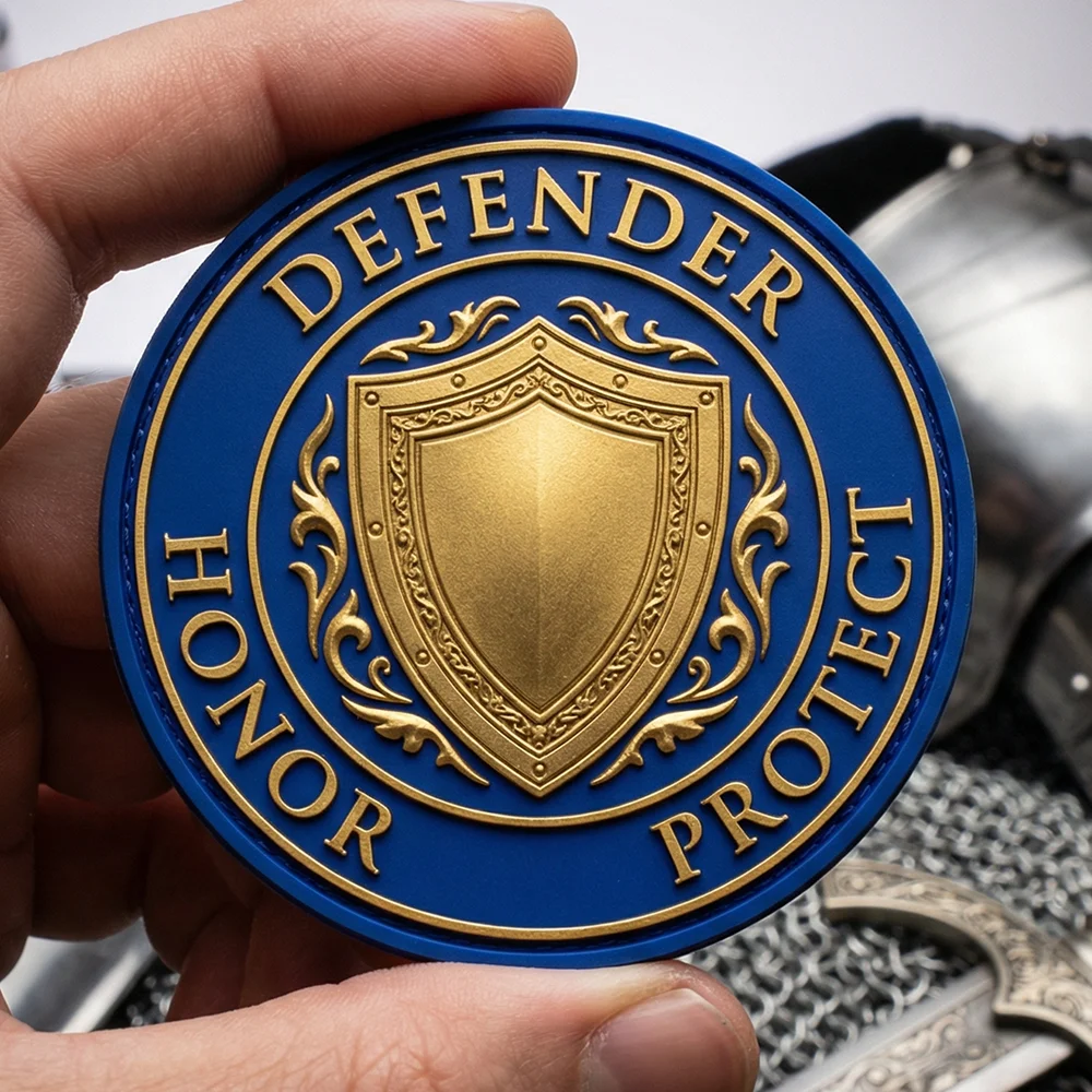 3D Soft Rubber PVC Clothing Patch with Velcro Iron-On Self Adhesive Personalized Logo Custom Applique Badge for Clothing
3D Soft Rubber PVC Clothing Patch with Velcro Iron-On Self Adhesive Personalized Logo Custom Applique Badge for Clothing