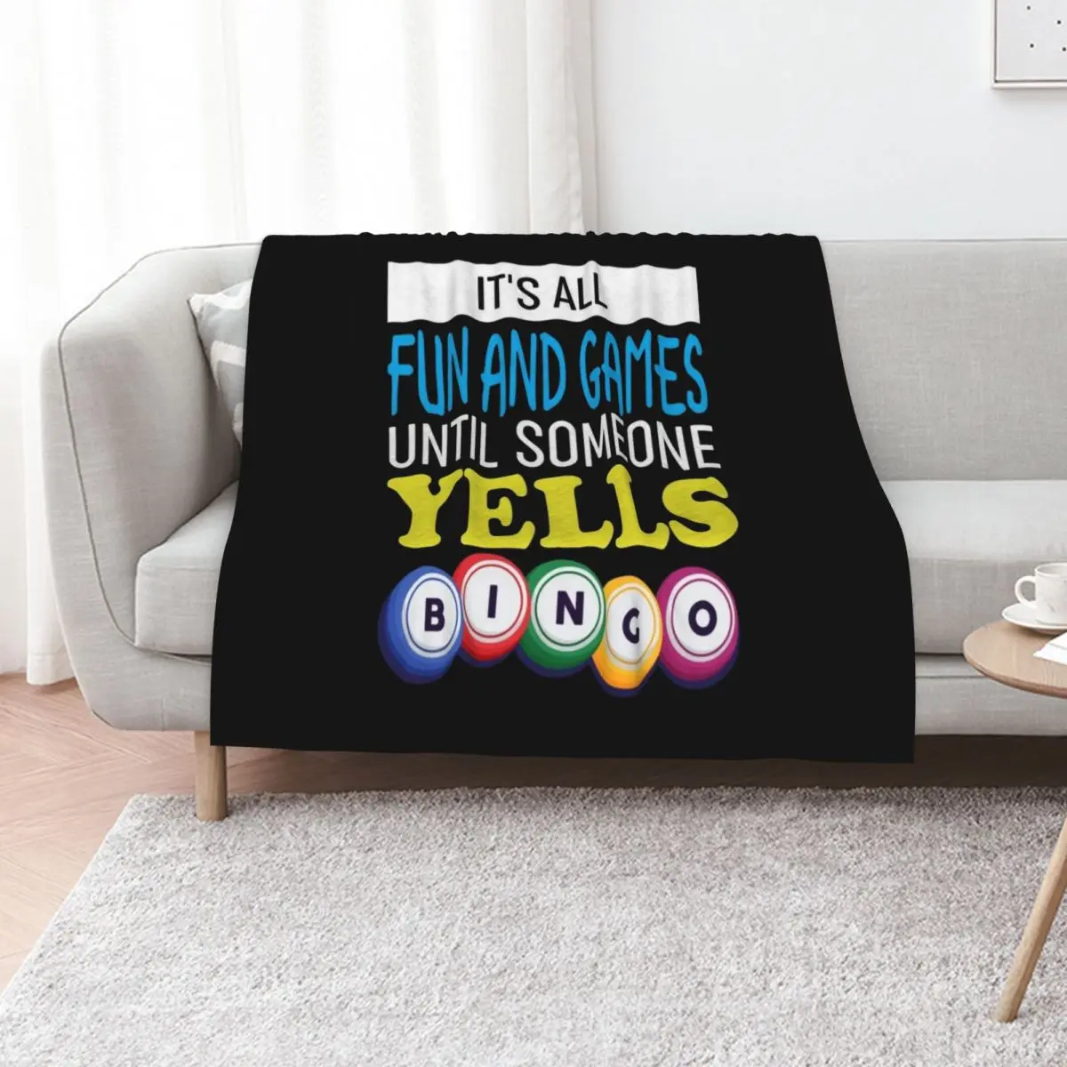 Funny Bingo Lover Throw Blanket Summer Cool Breathable Blanket for Sleeping
Funny Bingo Lover Throw Blanket Summer Cool Breathable Blanket for Sleeping
