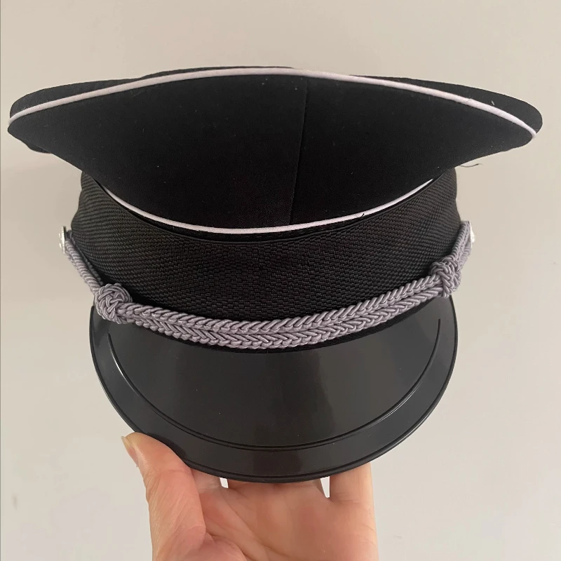 Black Large Brimmed Hat High Quality Film Television Props Military Hat Cosplay Hats German Elite Infantry Officer's Cap
Black Large Brimmed Hat High Quality Film Television Props Military Hat Cosplay Hats German Elite Infantry Officer's Cap