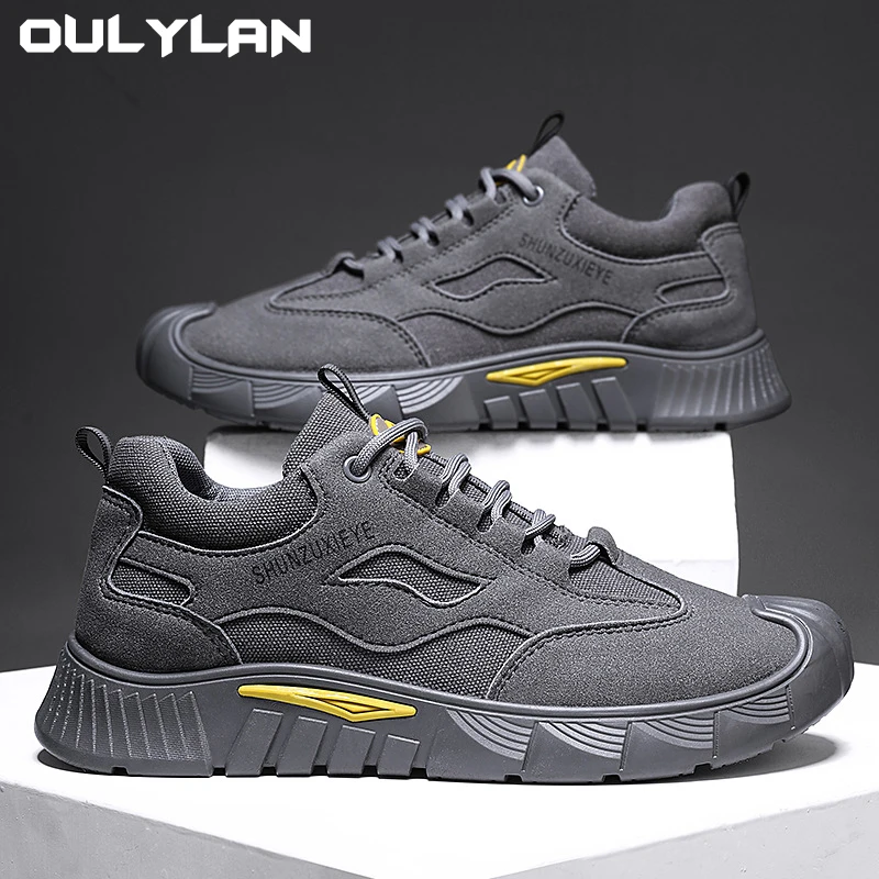 Oulylan Safety Shoes Men Steel Wire Rotary Buckle Work Sneakers Indestructible Shoes Anti-smash Anti-puncture Work Shoes
Oulylan Safety Shoes Men Steel Wire Rotary Buckle Work Sneakers Indestructible Shoes Anti-smash Anti-puncture Work Shoes