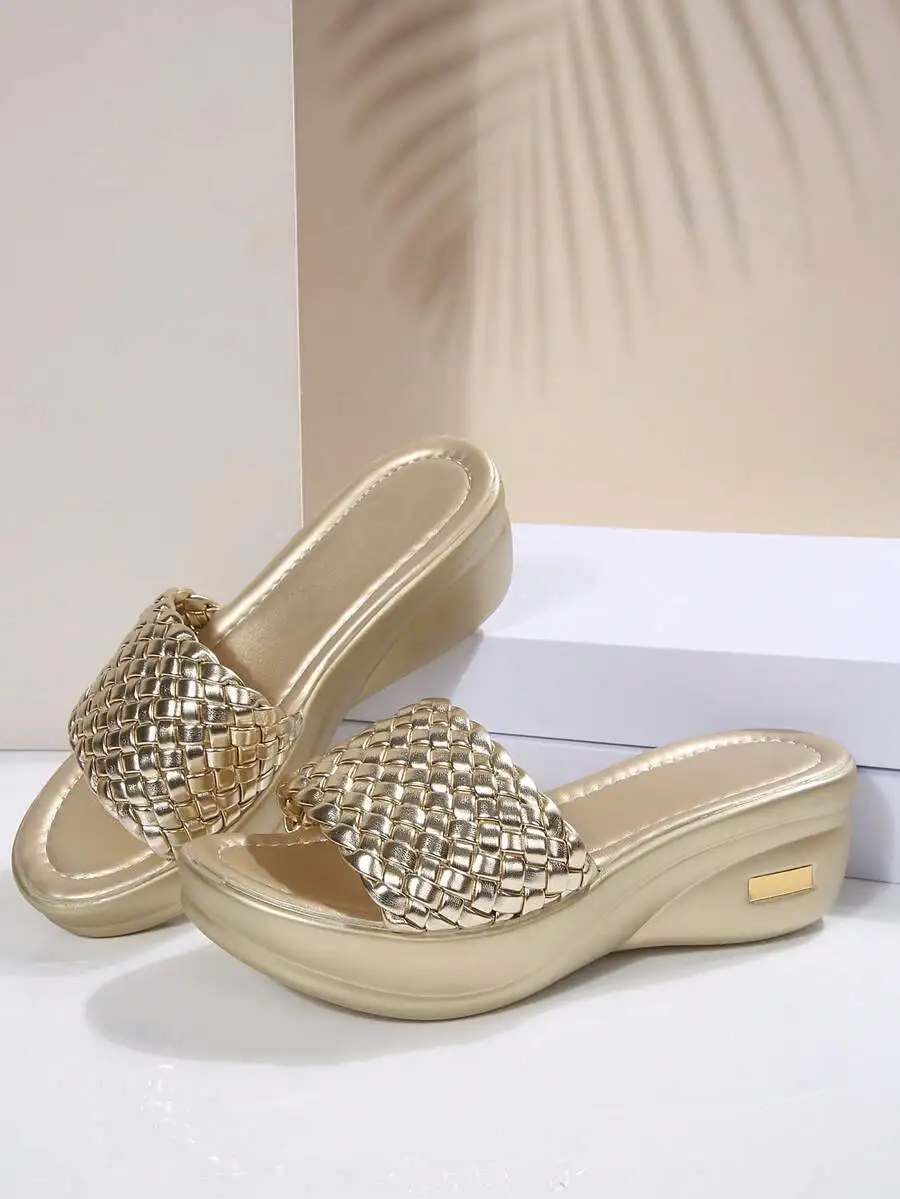 Womens Wedge Platform Woven Slide Sandals Casual Fashion Summer Beach Travel Shoes
Womens Wedge Platform Woven Slide Sandals Casual Fashion Summer Beach Travel Shoes