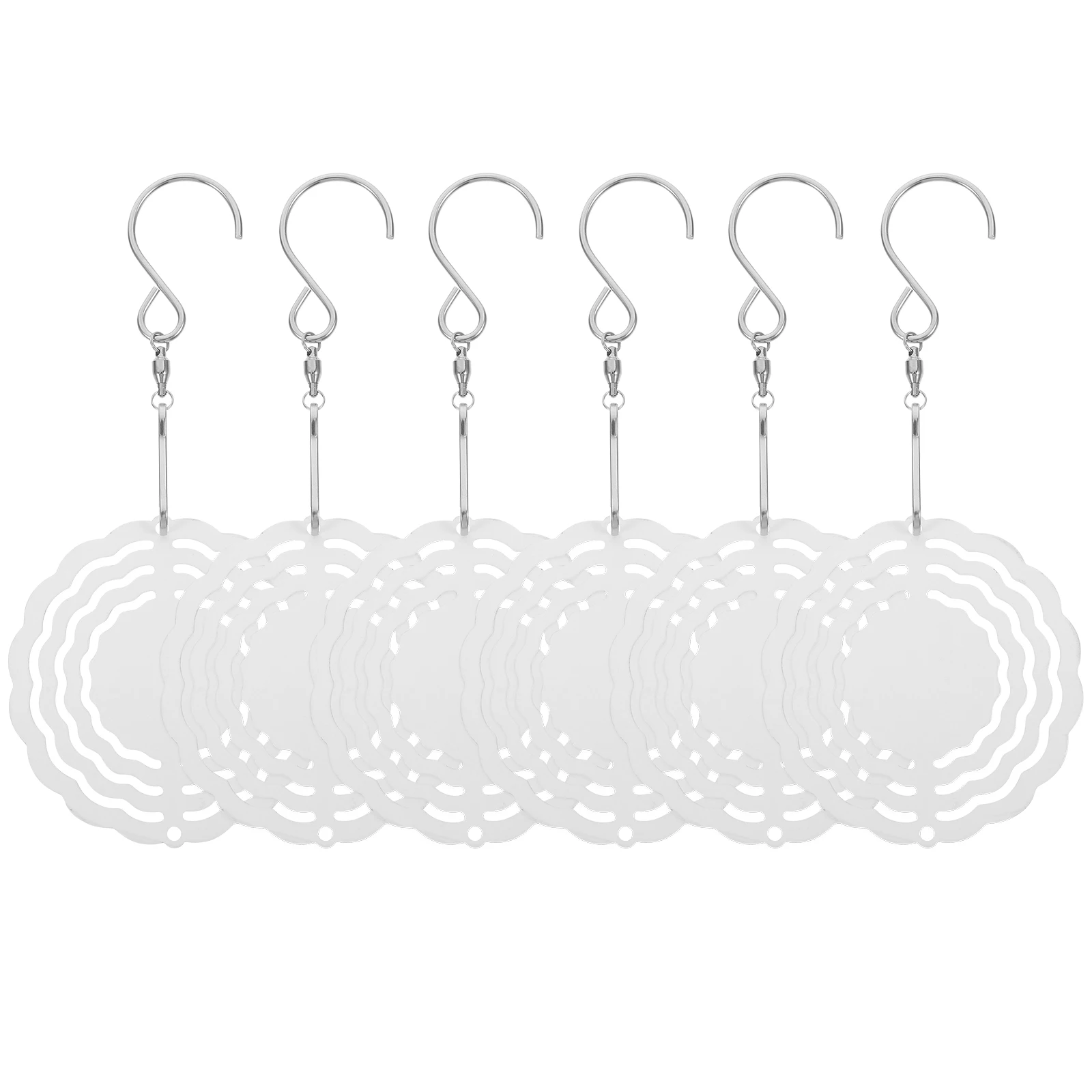 6 Pcs Aluminum Wind Chimes Spinner Dye Sublimation Hanging nament 76x76x1mm DIY Blank Garden Decorations Swivel Rust Resistant
6 Pcs Aluminum Wind Chimes Spinner Dye Sublimation Hanging nament 76x76x1mm DIY Blank Garden Decorations Swivel Rust Resistant