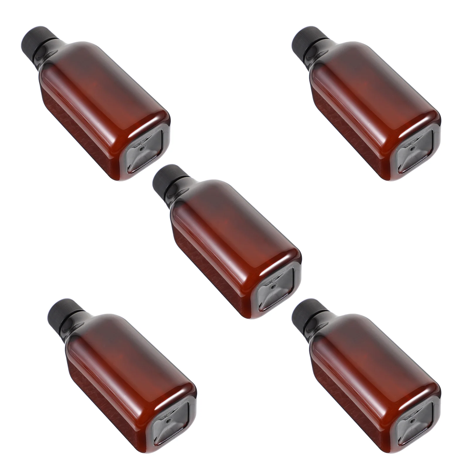 5 Pcs Travel Bottles Long Neck Square Empty Refillable Lotion Cosmetics Liquid Medicine Containers for Toiletries with Caps
5 Pcs Travel Bottles Long Neck Square Empty Refillable Lotion Cosmetics Liquid Medicine Containers for Toiletries with Caps