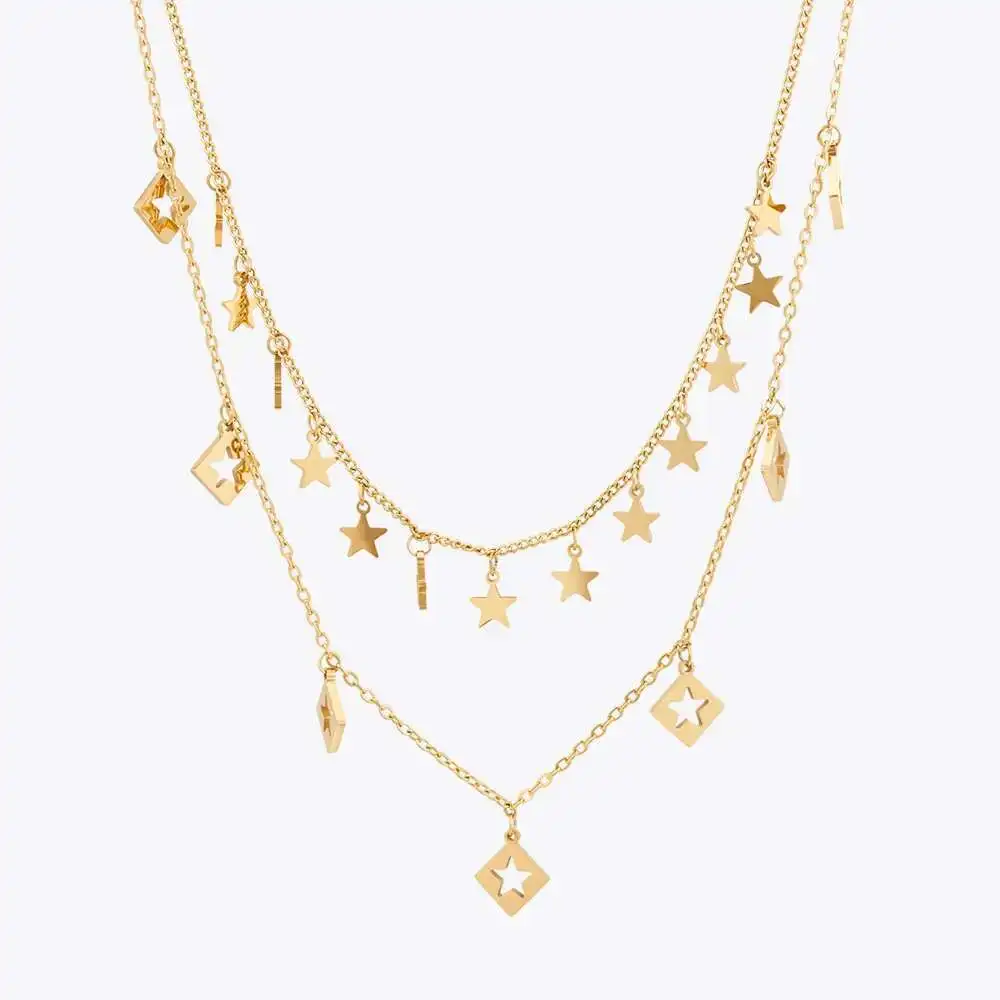 ENFASHION Stars Series Necklace For Women Trending Products Stainless Steel Necklaces Fashion Jewelry Dainty Birthday P243436
ENFASHION Stars Series Necklace For Women Trending Products Stainless Steel Necklaces Fashion Jewelry Dainty Birthday P243436