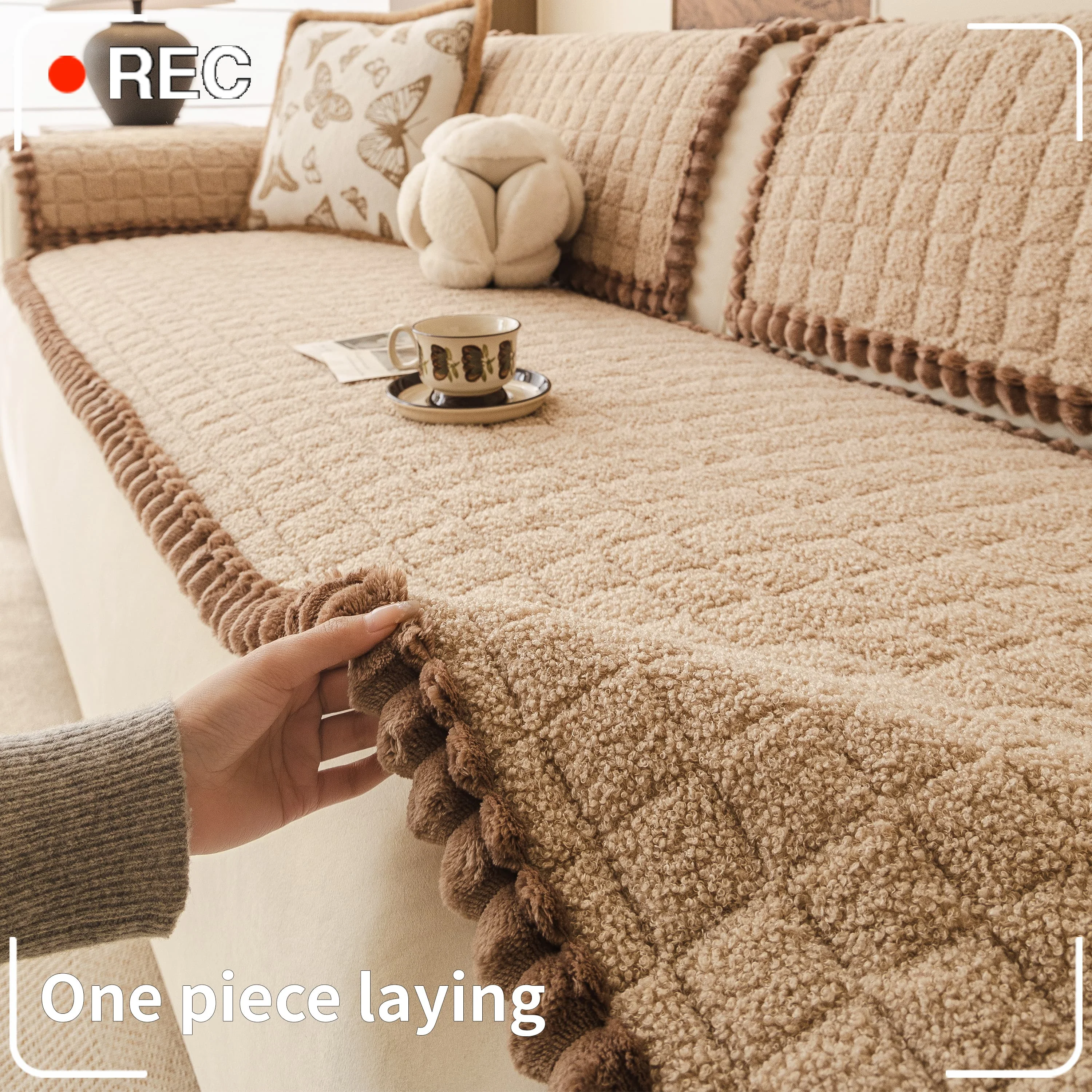 Grid anti slip sofa cushion, machine washable, home decoration, integrated installation, multiple size options
Grid anti slip sofa cushion, machine washable, home decoration, integrated installation, multiple size options