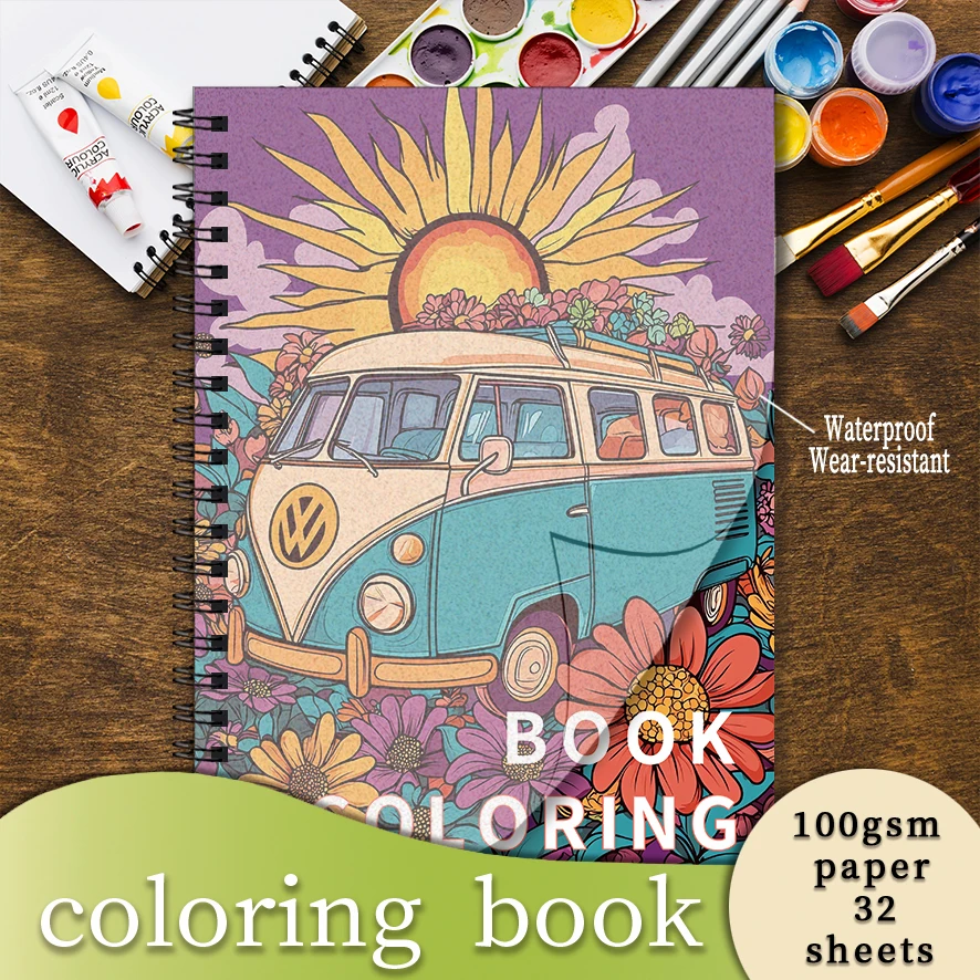 Cute Cartoon Characters Adult Coloring Book - 8.3x 11.2 Inch 32 Pages Coloring Book - Helps Reduce Stress and Ease Emotions
Cute Cartoon Characters Adult Coloring Book - 8.3x 11.2 Inch 32 Pages Coloring Book - Helps Reduce Stress and Ease Emotions