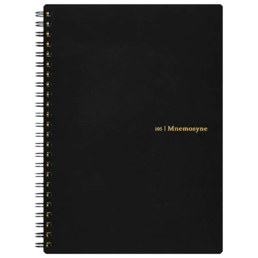 Nemosine 20th Anniversary Ring Notebook, Dot Ruled Ruled,,Black N105JP
Nemosine 20th Anniversary Ring Notebook, Dot Ruled Ruled,,Black N105JP