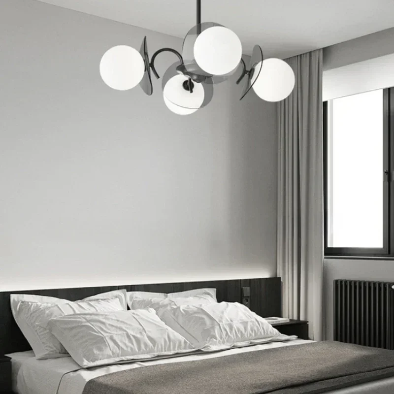 SANDYHA Nordic Iron Art Pendant Light Glass Ball Design Ceiling Chandelier Living Room Dining Table Lighting Fixtures Decoration
SANDYHA Nordic Iron Art Pendant Light Glass Ball Design Ceiling Chandelier Living Room Dining Table Lighting Fixtures Decoration