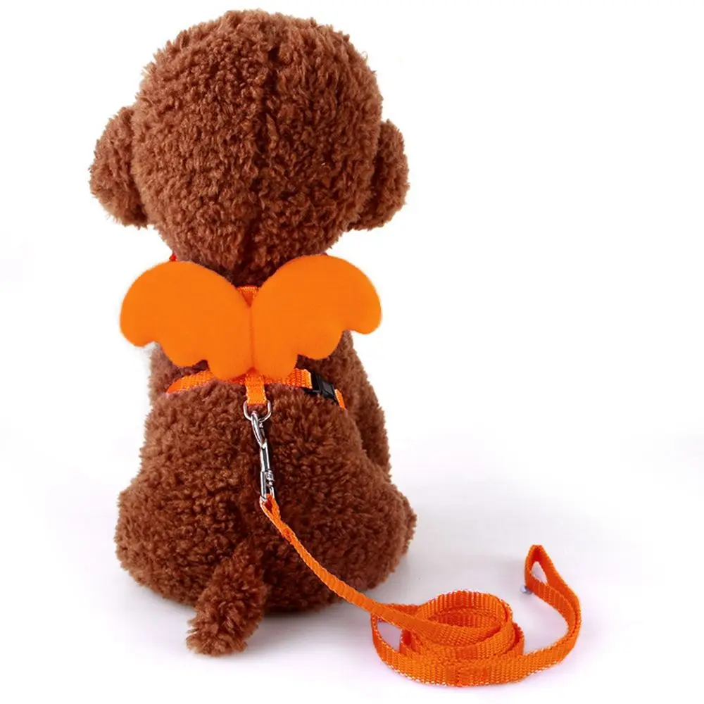 Safe Cute Animal Accessories Pet Supplies Adjustable Angel Wing Pet Harness Puppy Collars Cat Puppy Leash Set Dogs Leads Rope
Safe Cute Animal Accessories Pet Supplies Adjustable Angel Wing Pet Harness Puppy Collars Cat Puppy Leash Set Dogs Leads Rope