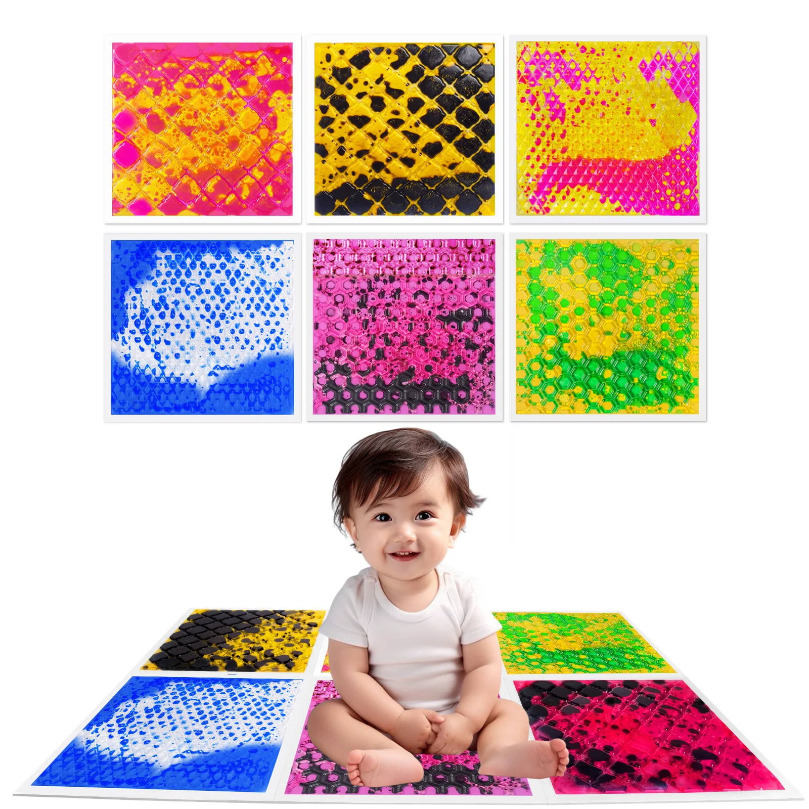 Детский сенсорный жидкий игровой коврик: образовательный тактильный сенсорный опыт — мягкий, прочный для дошкольников
Детский сенсорный жидкий игровой коврик: образовательный тактильный сенсорный опыт — мягкий, прочный для дошкольников