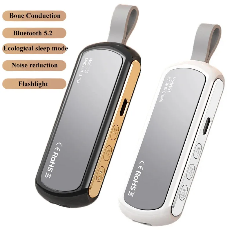 20206 Bluetooth 5.2 Bone Conduction Speaker Under Pillow Noise Reduction Speaker Stereo Music Player with Flashlight Sleep Aid
20206 Bluetooth 5.2 Bone Conduction Speaker Under Pillow Noise Reduction Speaker Stereo Music Player with Flashlight Sleep Aid