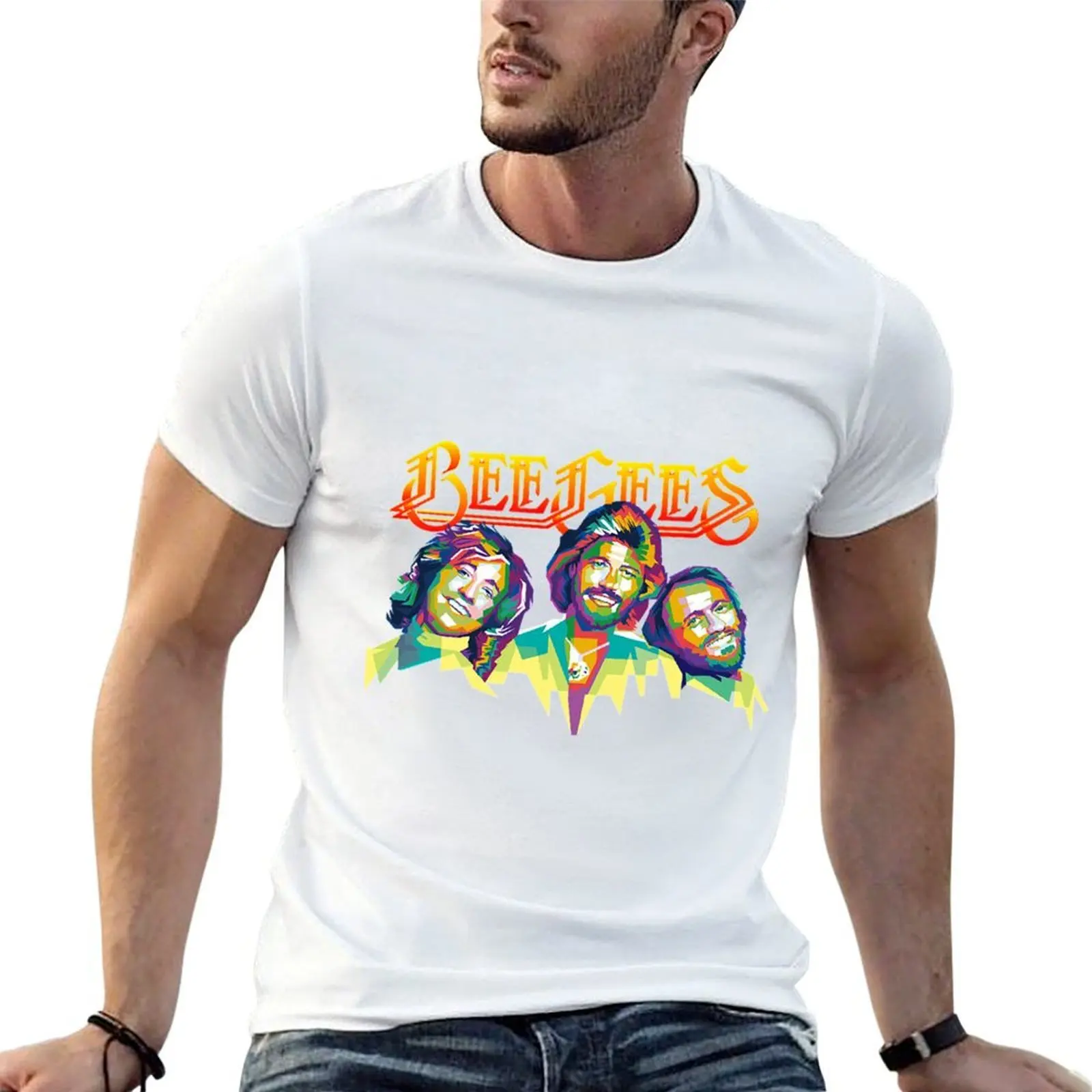 The Bee Gees T-Shirt cotton t shirts man 100% anime t shirts for man T-Shirt
The Bee Gees T-Shirt cotton t shirts man 100% anime t shirts for man T-Shirt