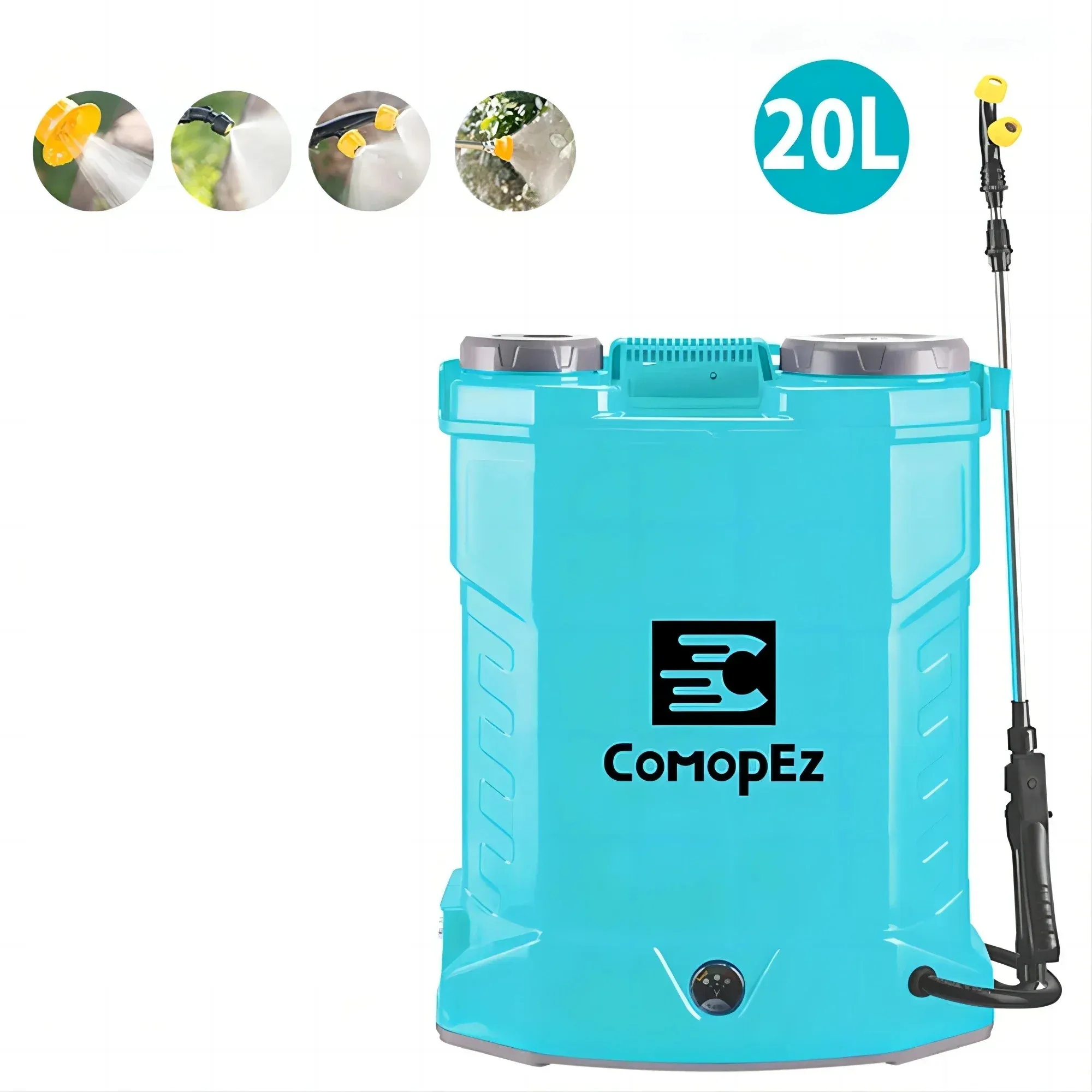 DIVEDEER Replaceable Lithium Battery Automatic Sprayer Intelligent Pesticide Dispenser Agricultural Garden Irrigation Sprayer
DIVEDEER Replaceable Lithium Battery Automatic Sprayer Intelligent Pesticide Dispenser Agricultural Garden Irrigation Sprayer