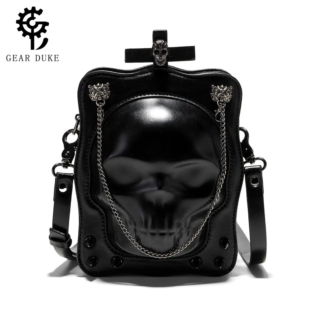 Halloween Dark Goth Skull Lady One-Shoulder Crossbody Sub-culture Personality Bag
Halloween Dark Goth Skull Lady One-Shoulder Crossbody Sub-culture Personality Bag