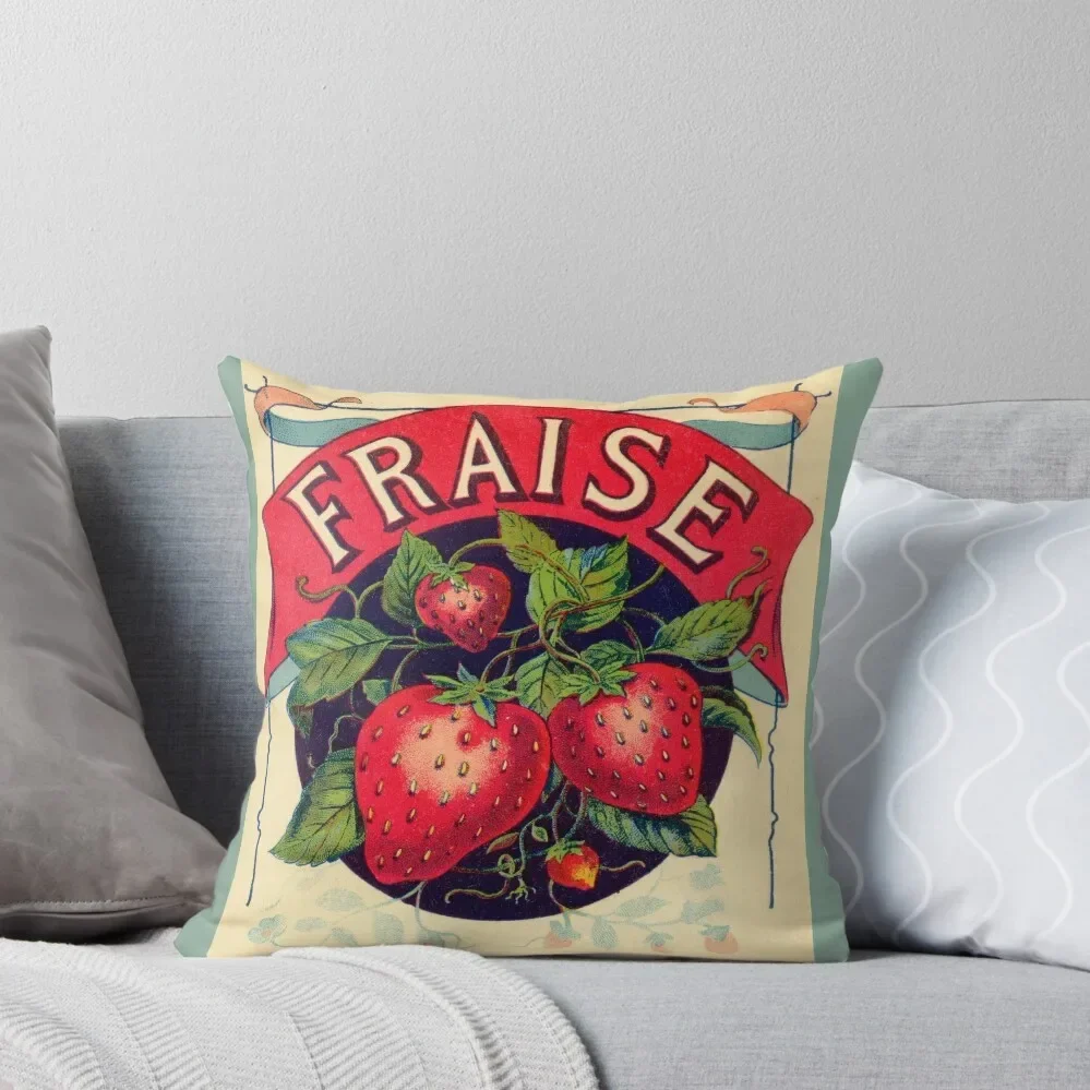 Fraise French Vintage Fruit Label Throw Pillow Decorative Cushion Cover Decorative Sofa Cushion Pillowcases For Pillows pillow
Fraise French Vintage Fruit Label Throw Pillow Decorative Cushion Cover Decorative Sofa Cushion Pillowcases For Pillows pillow