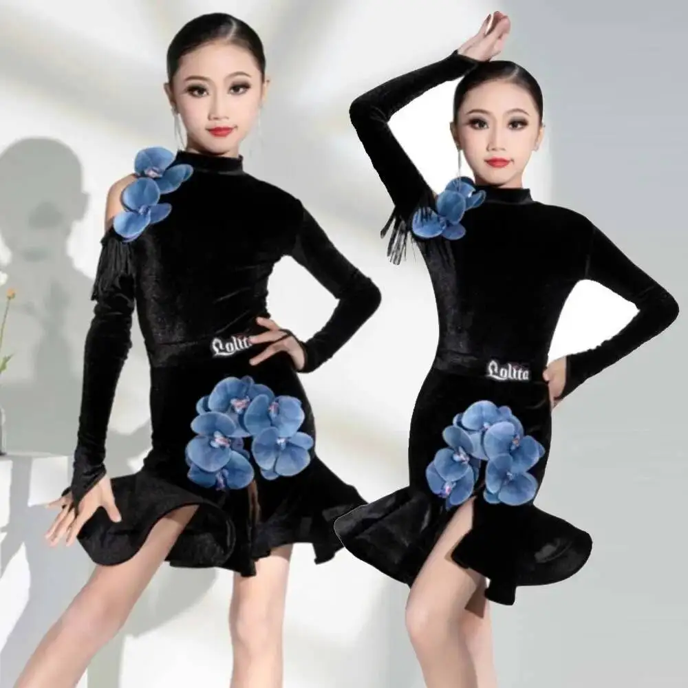 ballroom latin american baby dress competition fringed Line Dancewear Cha dance girls children Performance clothing Kids suit
ballroom latin american baby dress competition fringed Line Dancewear Cha dance girls children Performance clothing Kids suit