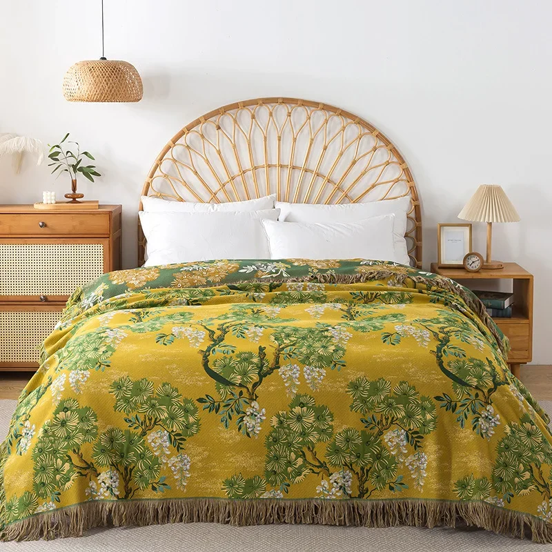 Light Luxury Cotton Blanket Cozy Gauze Sofa Towel Four Seasons Bedspread Soft Summer Nap Blanket Throw Hone Decor Bed Sheet
Light Luxury Cotton Blanket Cozy Gauze Sofa Towel Four Seasons Bedspread Soft Summer Nap Blanket Throw Hone Decor Bed Sheet