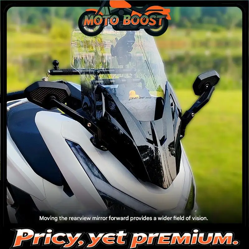 【Premium quality】FOR Honda PCX160 Modified Forza Front Windshield Mirror Forward Relocation Bracket Scooter Accessory 2025
【Premium quality】FOR Honda PCX160 Modified Forza Front Windshield Mirror Forward Relocation Bracket Scooter Accessory 2025