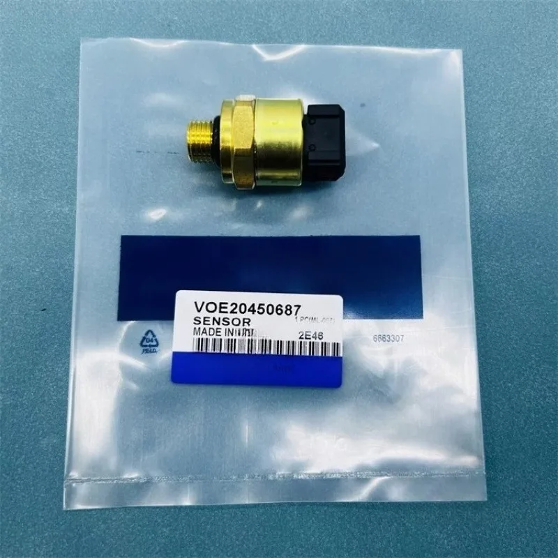 Excavator Parts for Volvo EC140/210B/220/240D/290/360B Diesel Engine Oil Pressure Sensor Plug 20450687
Excavator Parts for Volvo EC140/210B/220/240D/290/360B Diesel Engine Oil Pressure Sensor Plug 20450687