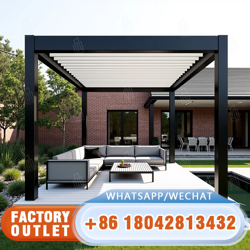 Customizable Aluminum Outdoor Shade Structure Ideal for Garden and Patio Parties Factory Direct Wholesale Pergola
Customizable Aluminum Outdoor Shade Structure Ideal for Garden and Patio Parties Factory Direct Wholesale Pergola