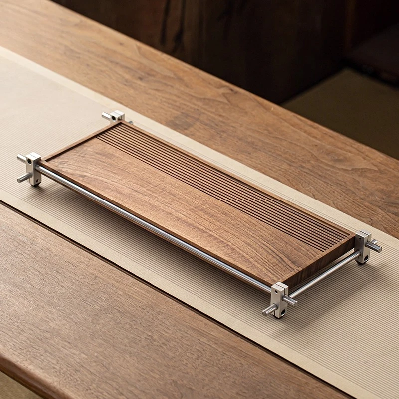 Walnut dry brewing tray tea household light luxury dry brewing table rectangular tea table
Walnut dry brewing tray tea household light luxury dry brewing table rectangular tea table