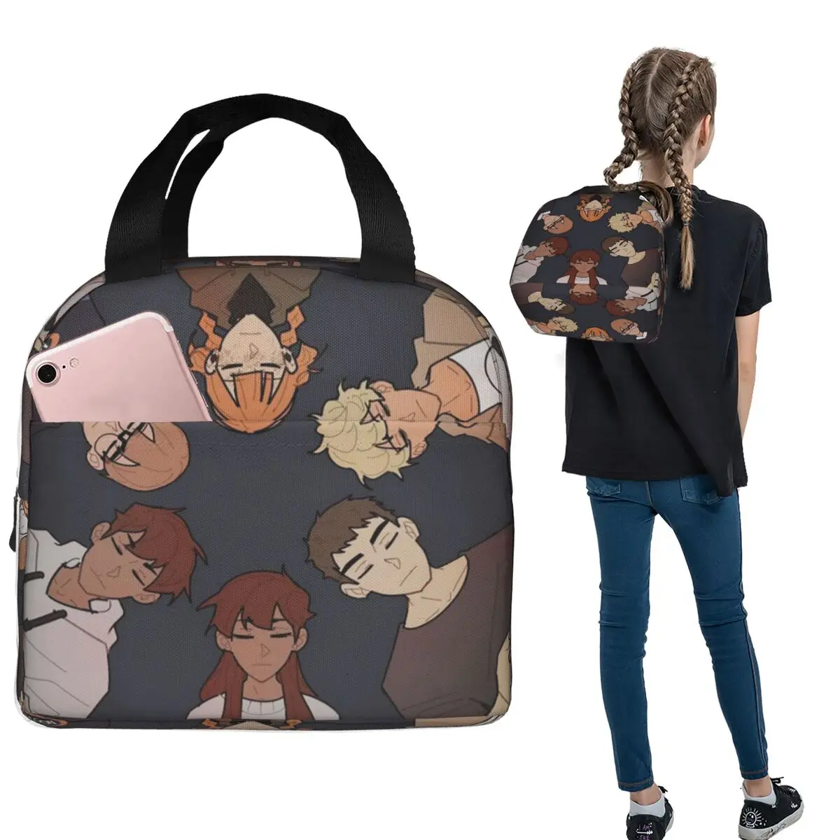 School Bus Graveyard Insulated Lunch Bag for Women Children Portable Food Boxes Thermal Lunch Box Tote
School Bus Graveyard Insulated Lunch Bag for Women Children Portable Food Boxes Thermal Lunch Box Tote