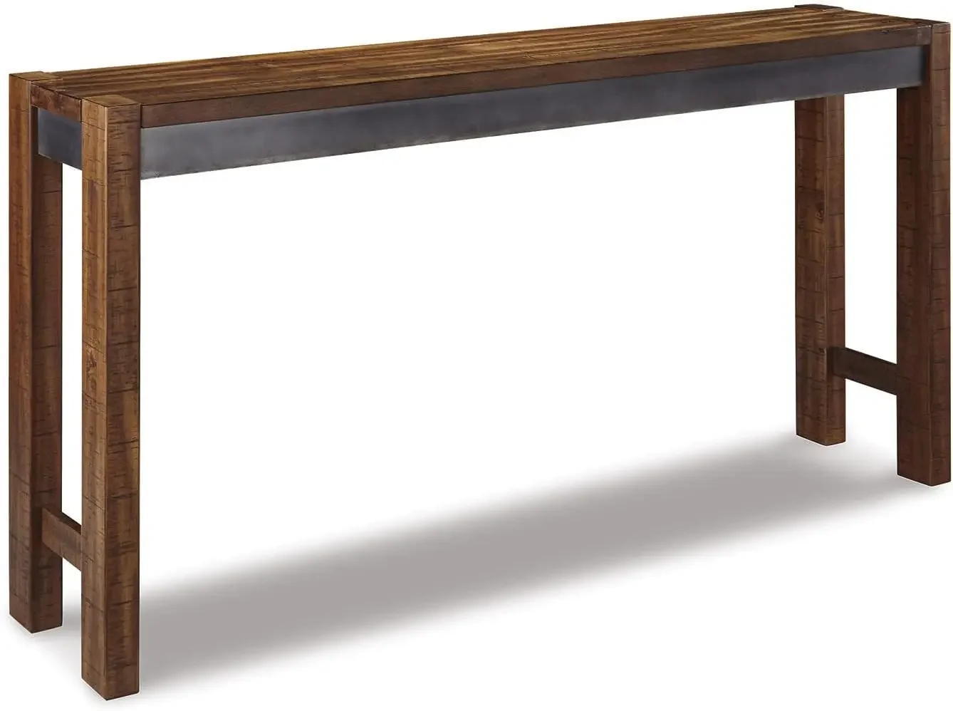 Мебельный стол Torjin Long Counter Height Table, вмещает до 3 человек, дерево, 72,13 дюйма (Ш) x 16 дюймов (Г) x 36 дюймов (В), двухцветный коричневый
Мебельный стол Torjin Long Counter Height Table, вмещает до 3 человек, дерево, 72,13 дюйма (Ш) x 16 дюймов (Г) x 36 дюймов (В), двухцветный коричневый