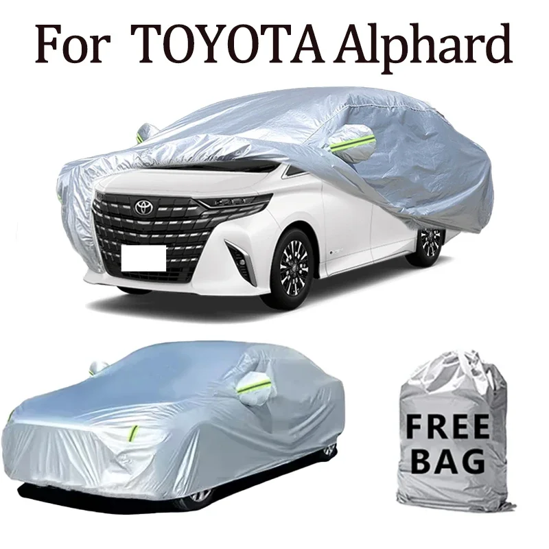 For TOYOTA Alphard Car Cover Outdoor Protection Covers Snow Sunshade Waterproof Dustproof Exterior UV Car Accessories
For TOYOTA Alphard Car Cover Outdoor Protection Covers Snow Sunshade Waterproof Dustproof Exterior UV Car Accessories