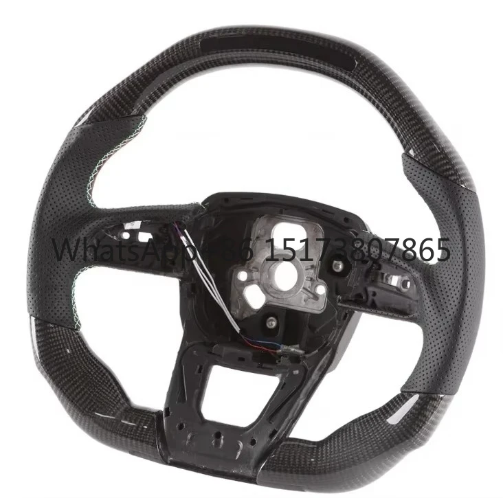 Suits for Urus Gallardo Lamborghini customized steering wheel with all leather carbon fiber
Suits for Urus Gallardo Lamborghini customized steering wheel with all leather carbon fiber