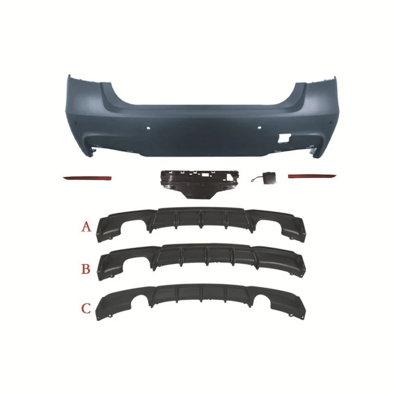 Suitable for 3 Series F30 modified front bumper MT body kit
Suitable for 3 Series F30 modified front bumper MT body kit