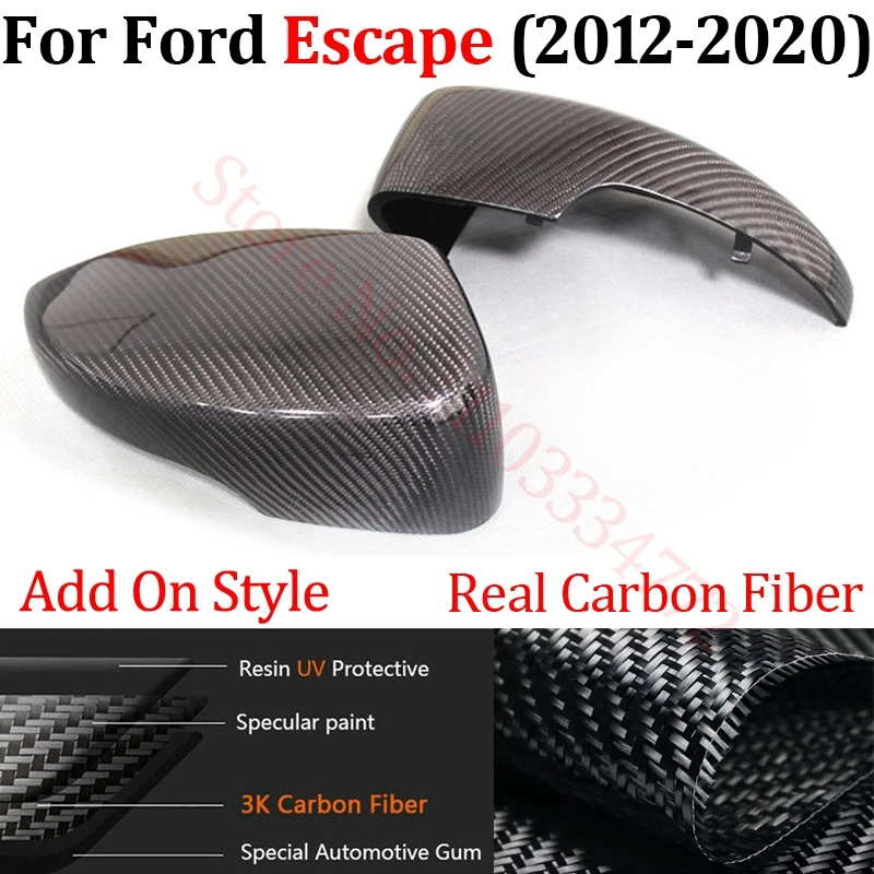 Чехол для зеркала заднего вида FORD Escape 2012-2020, задняя крышка автомобильного бокового зеркала из углеродного волокна, Замена рамы
Чехол для зеркала заднего вида FORD Escape 2012-2020, задняя крышка автомобильного бокового зеркала из углеродного волокна, Замена рамы