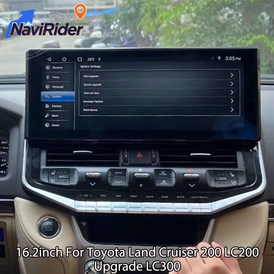 16.2inch Android Screen Car Radio For Toyota Land Cruiser 200 LC200 Upgrade LC300 Carplay Multimedia Video Player GPS Navigation
16.2inch Android Screen Car Radio For Toyota Land Cruiser 200 LC200 Upgrade LC300 Carplay Multimedia Video Player GPS Navigation