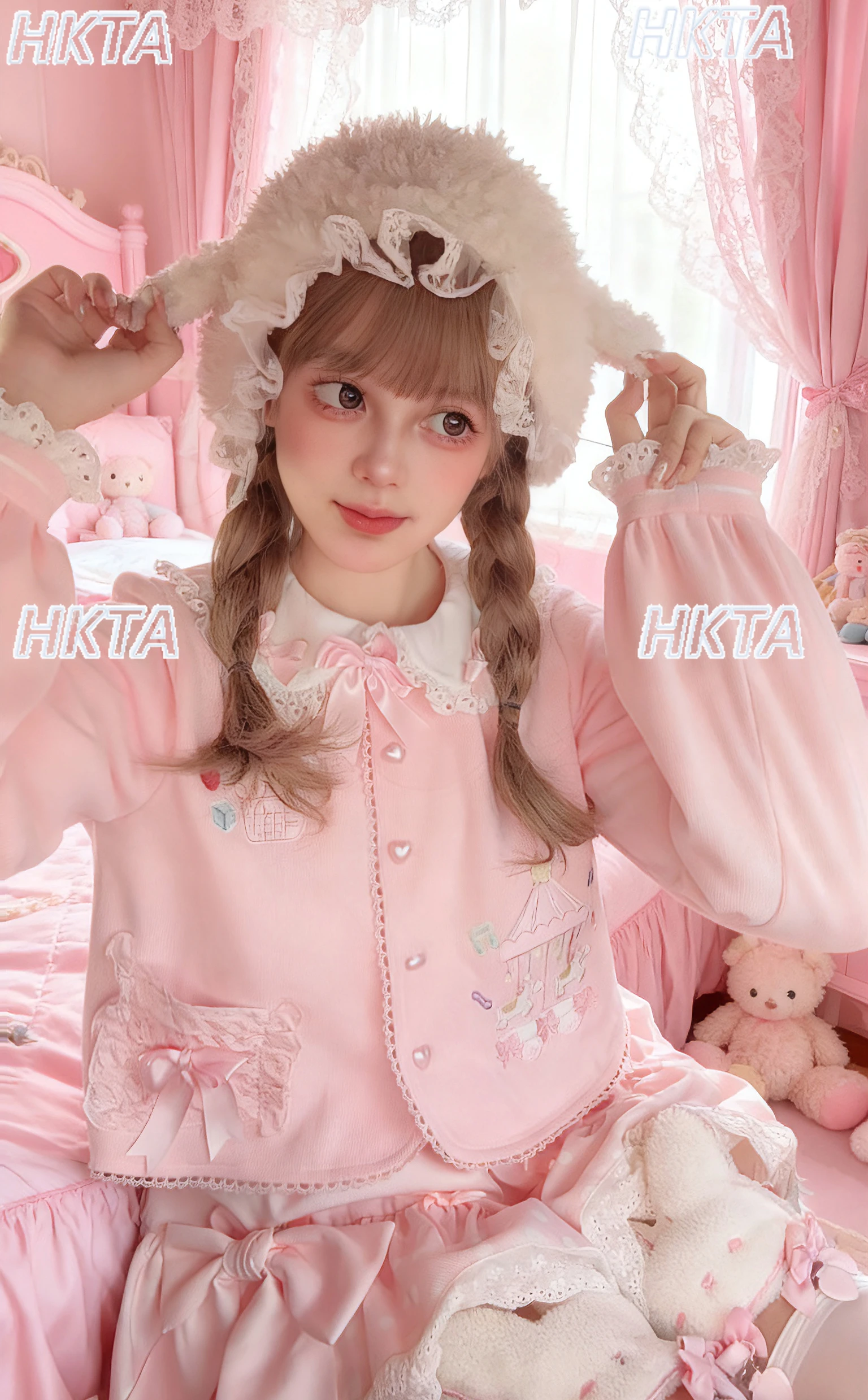 Sweet Lolita Embroidered Winter New Thin Coat Short Cardigan Cute Lace Stitching Bow Doll Collar Kawaii Clothes Jacket Women
Sweet Lolita Embroidered Winter New Thin Coat Short Cardigan Cute Lace Stitching Bow Doll Collar Kawaii Clothes Jacket Women