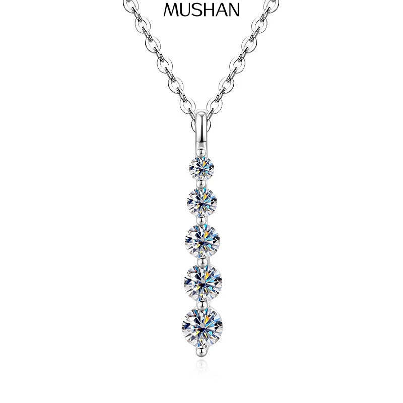 MS MuShan Brand Jewelry 925 Sterling Silver Necklace Moissanite Diamond Heart Date Night Her Rhodium Plated MST Patent Pendant
MS MuShan Brand Jewelry 925 Sterling Silver Necklace Moissanite Diamond Heart Date Night Her Rhodium Plated MST Patent Pendant