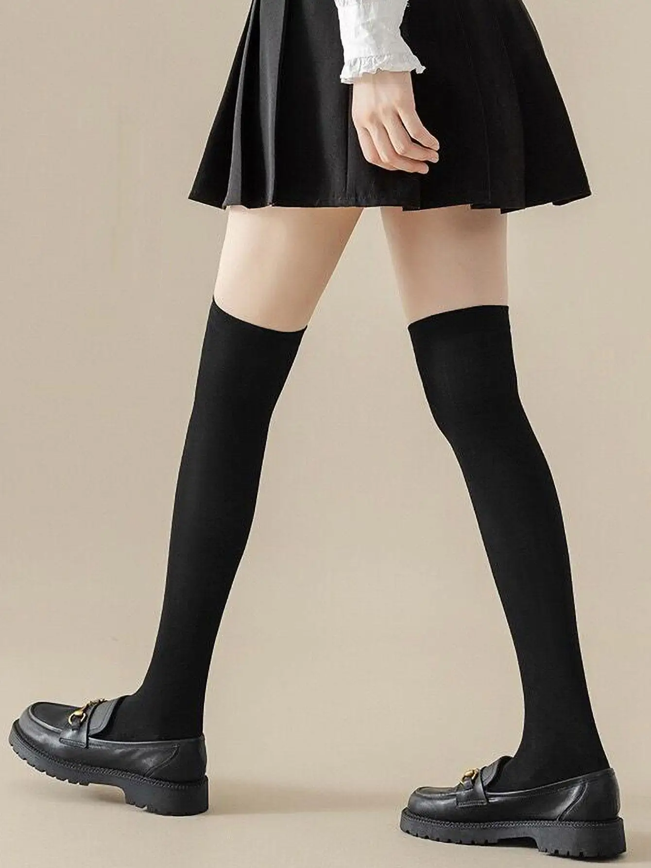 Solid Stretchy Over The Knee Socks, Cozy
Solid Stretchy Over The Knee Socks, Cozy
