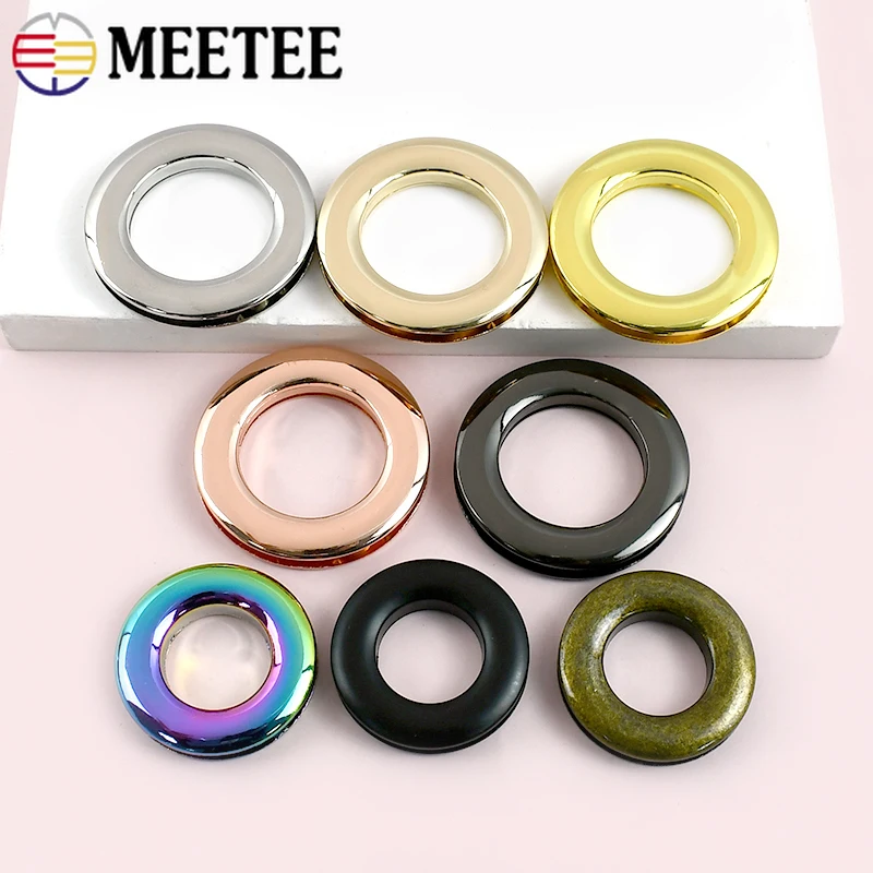 10Pcs Meetee 10-25mm Metal Screw Back Grommet Washer Leather Craft Eyelet Buckles Bag Decorative O Ring DIY Hardware Accessories
10Pcs Meetee 10-25mm Metal Screw Back Grommet Washer Leather Craft Eyelet Buckles Bag Decorative O Ring DIY Hardware Accessories