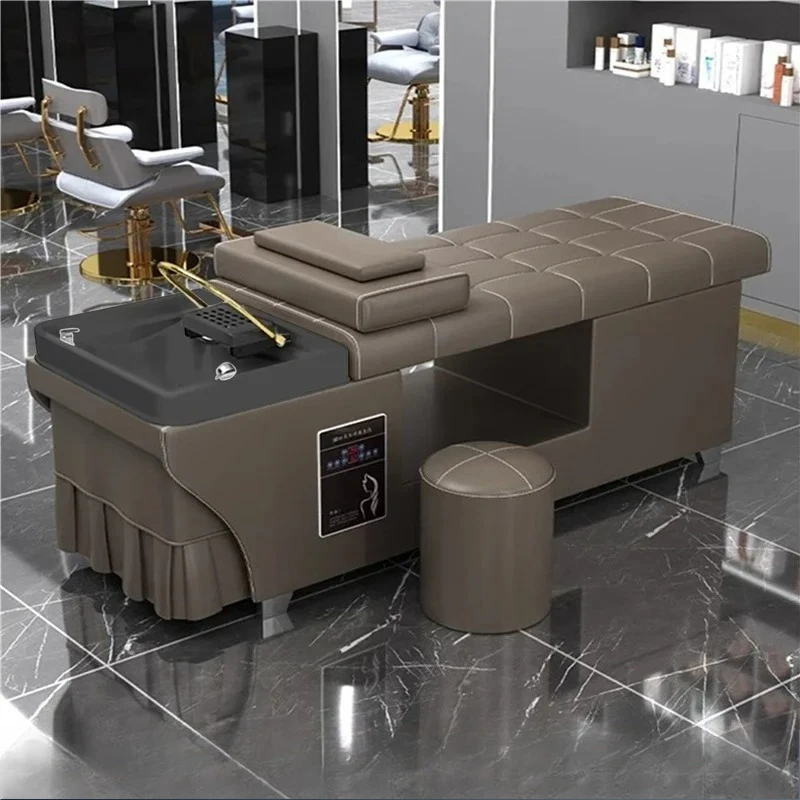 Intelligent Waterproof Dirt-resistant Chair Water Therapy Hairstyle Shampoo Chair Head Chaise Coiffure Salon Commerce Furniture
Intelligent Waterproof Dirt-resistant Chair Water Therapy Hairstyle Shampoo Chair Head Chaise Coiffure Salon Commerce Furniture