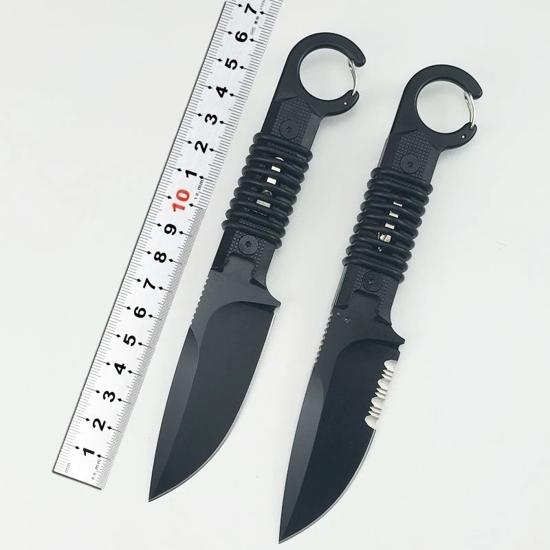 07806OutdoorSurvival Camping Anti slip Straight Knife Portable HighHardness Multi functional Self Defense Knife with Screwdriver
07806OutdoorSurvival Camping Anti slip Straight Knife Portable HighHardness Multi functional Self Defense Knife with Screwdriver