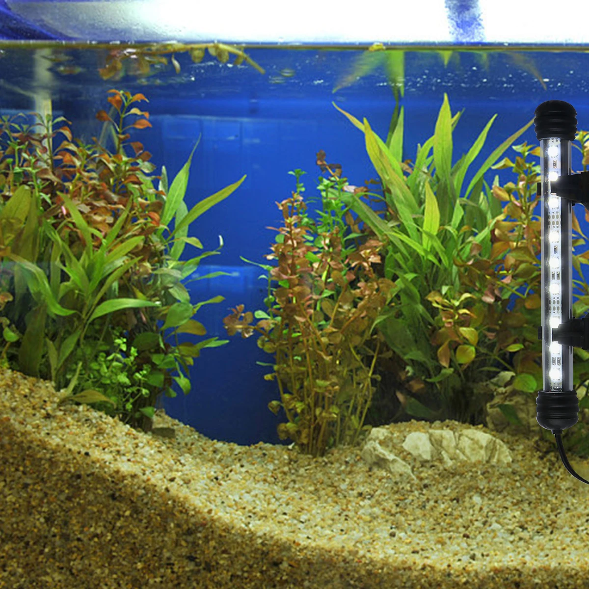 1Pcs LED Aquarium Lamp Waterproof Full Spectrum High Brightness Fish Tank Light for Aquatic Plant Growth Landscape Lighting 19cm
1Pcs LED Aquarium Lamp Waterproof Full Spectrum High Brightness Fish Tank Light for Aquatic Plant Growth Landscape Lighting 19cm