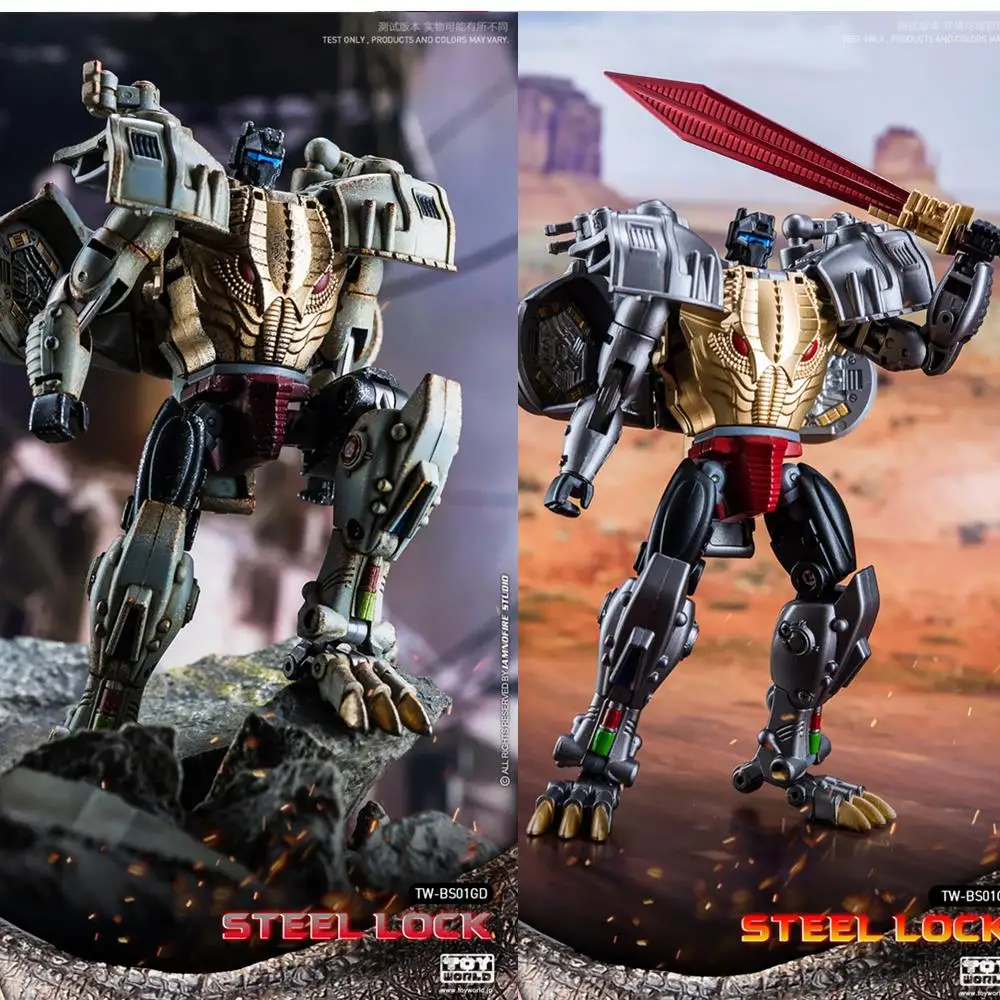Transformation Toyworld Action diagram Tyrannosaurus TW-BS01G Steel cable metal paint version TW-BS01GD Old version
Transformation Toyworld Action diagram Tyrannosaurus TW-BS01G Steel cable metal paint version TW-BS01GD Old version