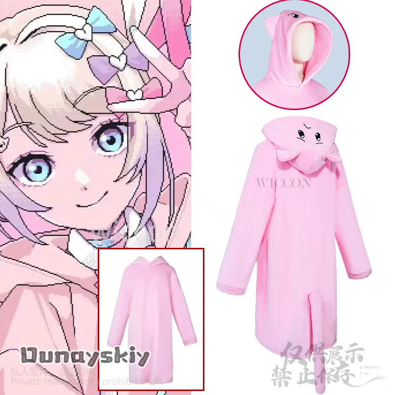 Игра Needy Girl Overdose Косплей KAngel Jirai Kei Аниме Костюм Kawaii Милый Теплый халат с капюшоном Пижамы с кроликом
Игра Needy Girl Overdose Косплей KAngel Jirai Kei Аниме Костюм Kawaii Милый Теплый халат с капюшоном Пижамы с кроликом
