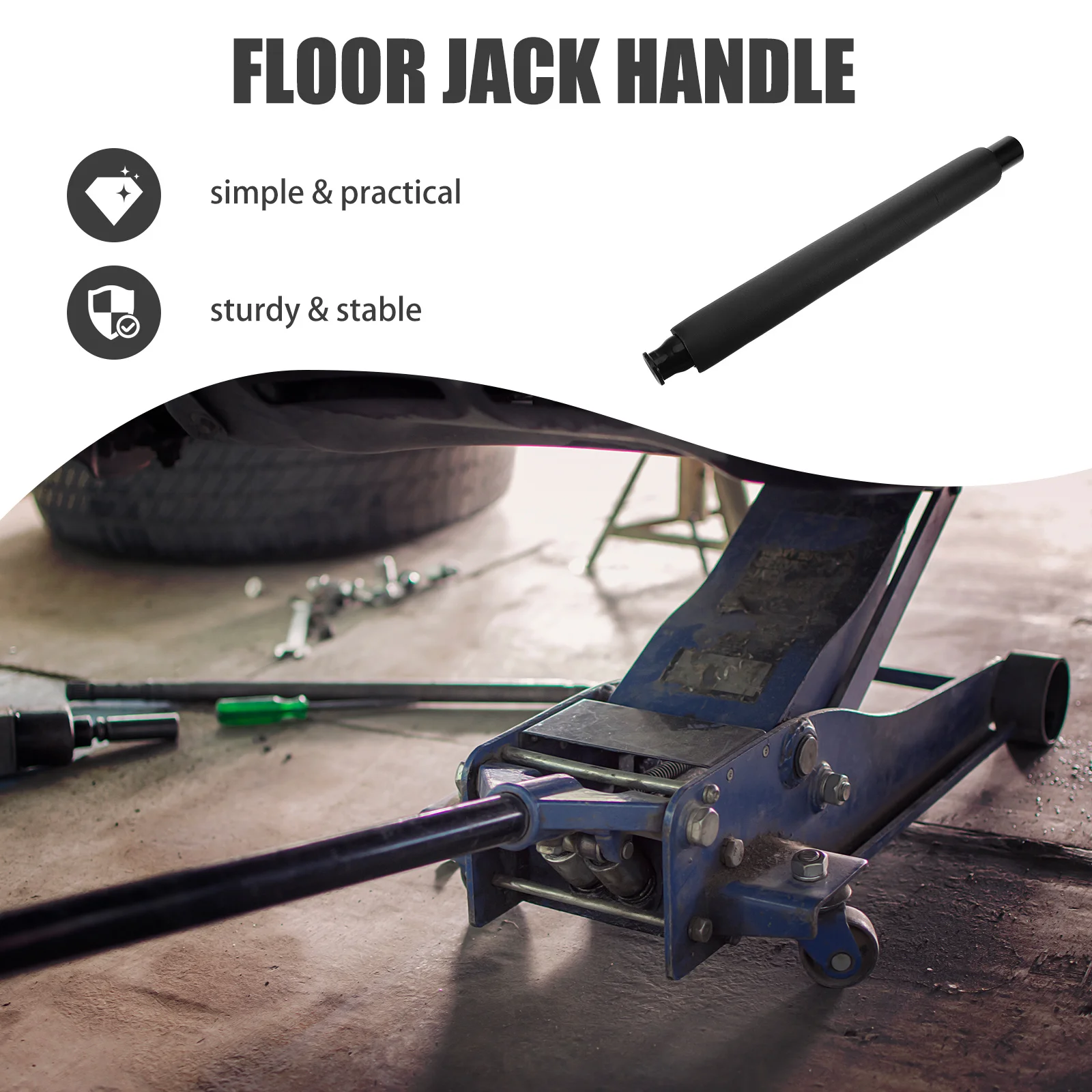 3 Ton Hydraulic Jack Handle Hole Rod 17x17mm Horizontal Design Replacement Floor Jack Lever Car Truck Lifting
3 Ton Hydraulic Jack Handle Hole Rod 17x17mm Horizontal Design Replacement Floor Jack Lever Car Truck Lifting